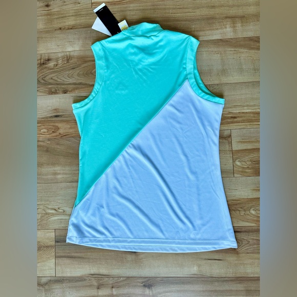 NWT Adidas Women Mock Neck Golf Polo GM3686 - Picture 5 of 5